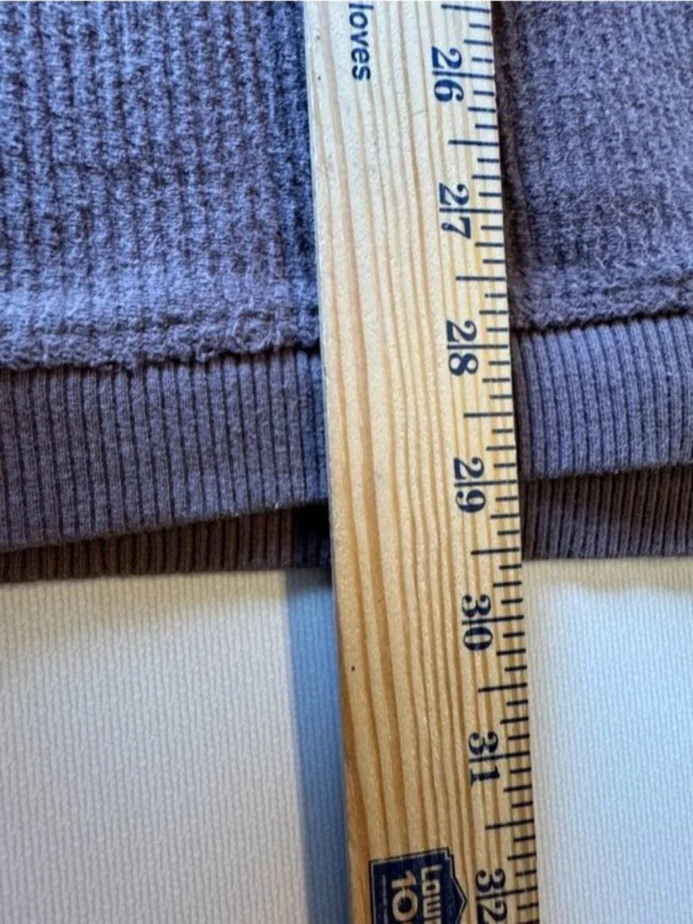 Aerie Good Vibes Corded Oversized Quarter Zip Sweatshirt XL Purple - Picture 7 of 11